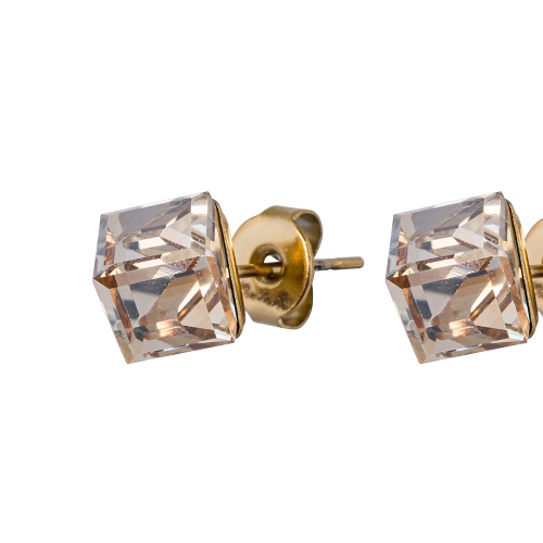 Пусеты Fiore Luna  Champagne, SWE2127/2 CH G фото 3